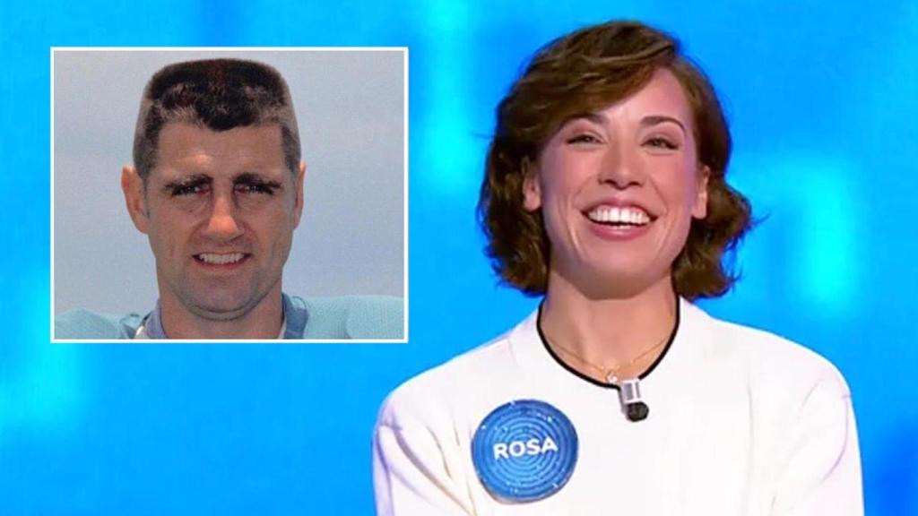 Earl Morrall y Rosa Rodríguez, en un fotomontaje de BLUPER.