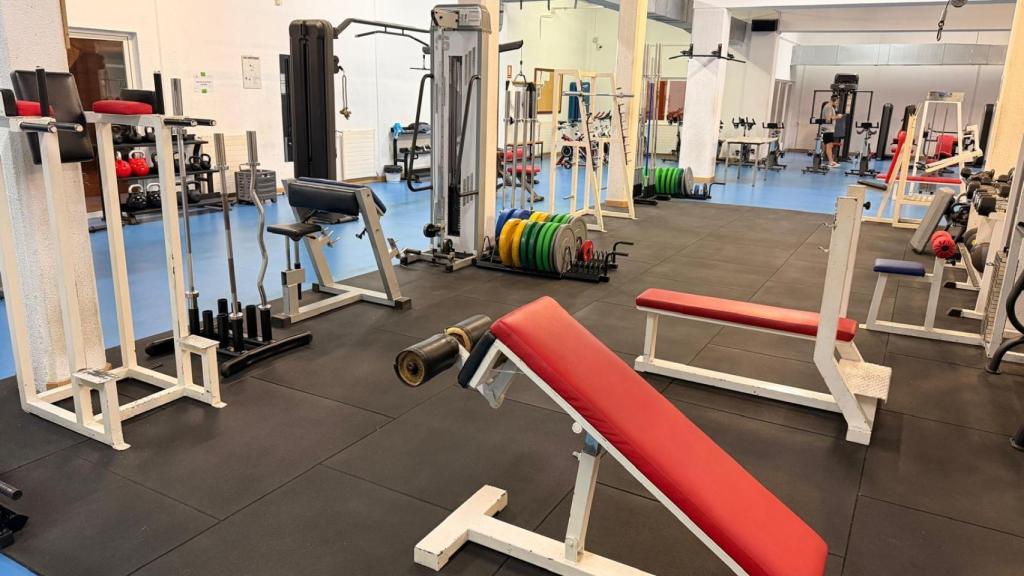 Imagen del equipamiento deportivo en los centros de Zamora.