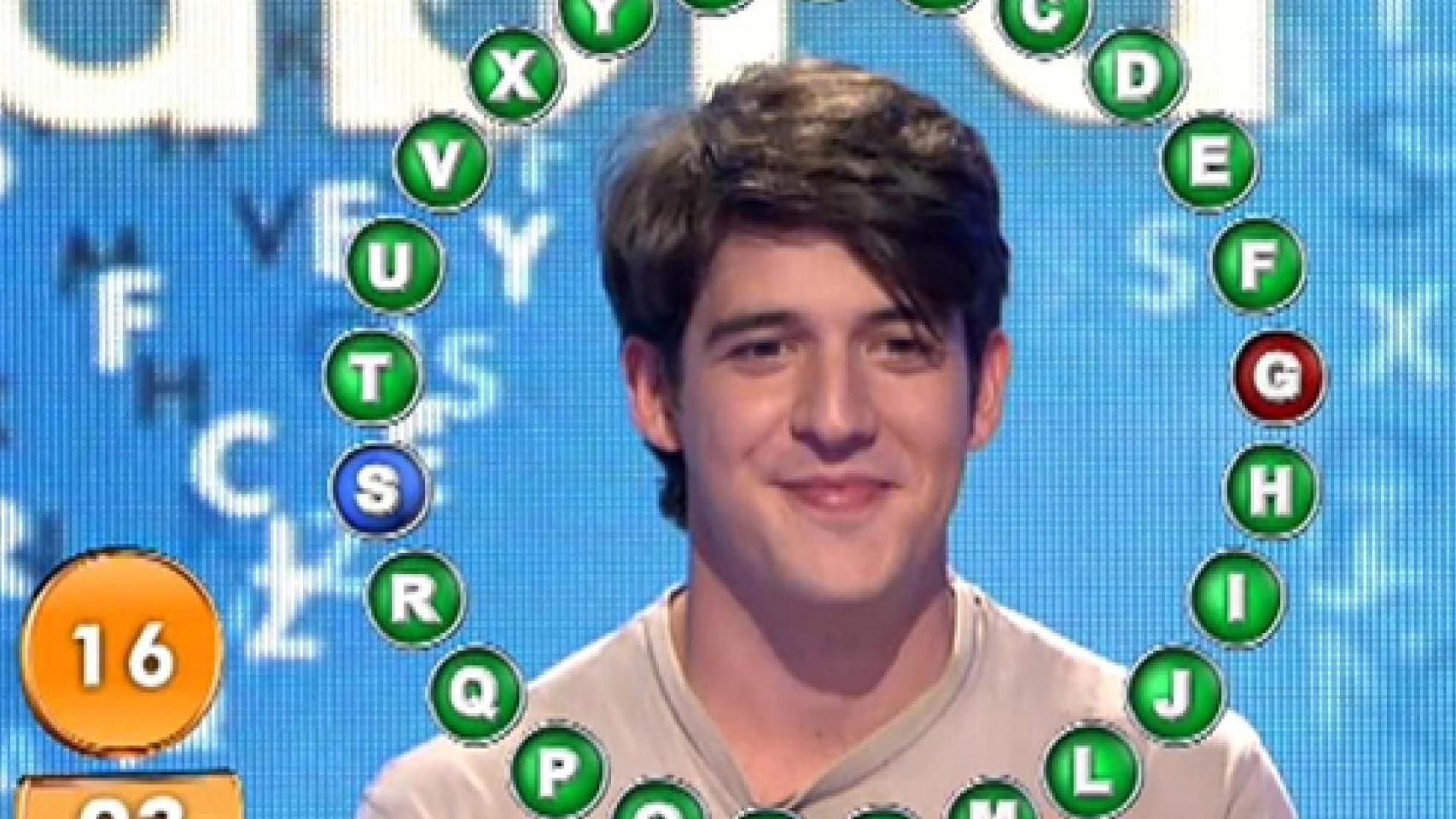 David Leo, en 'Pasapalabra'.