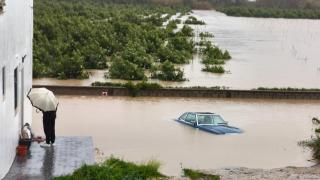 Imágenes de las inundaciones en San Martín del Tesorillo, Cádiz (Andalucía).
