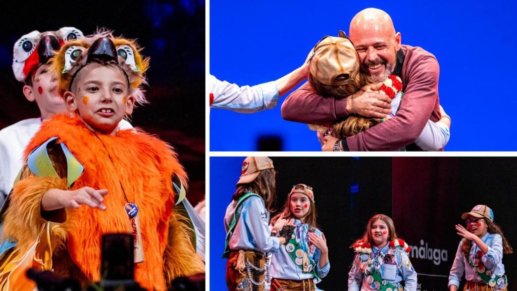 Un montaje con las infantiles.