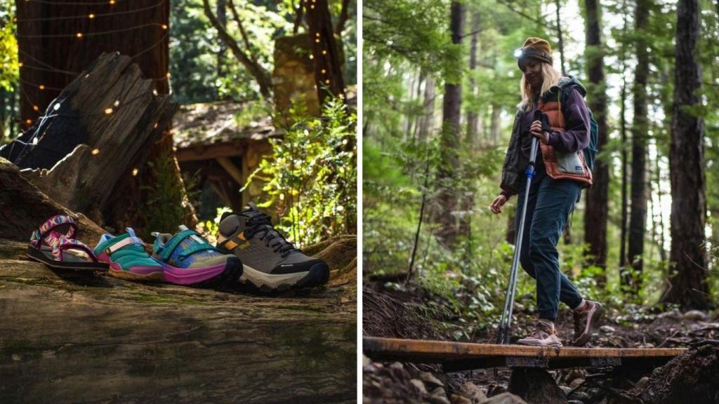 Diferentes modelos de la marca Teva.