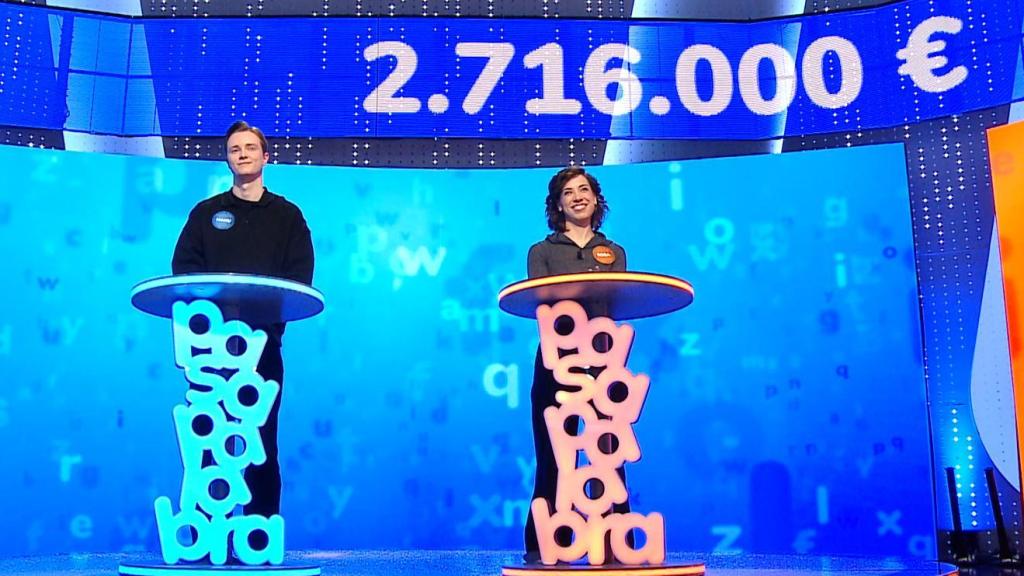 Bote de Pasapalabra, Rosa y Manu