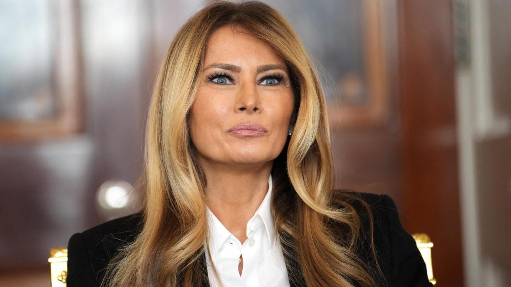 Melania Trump en un acto en la Casa Blanca el pasado 4 de febrero.
