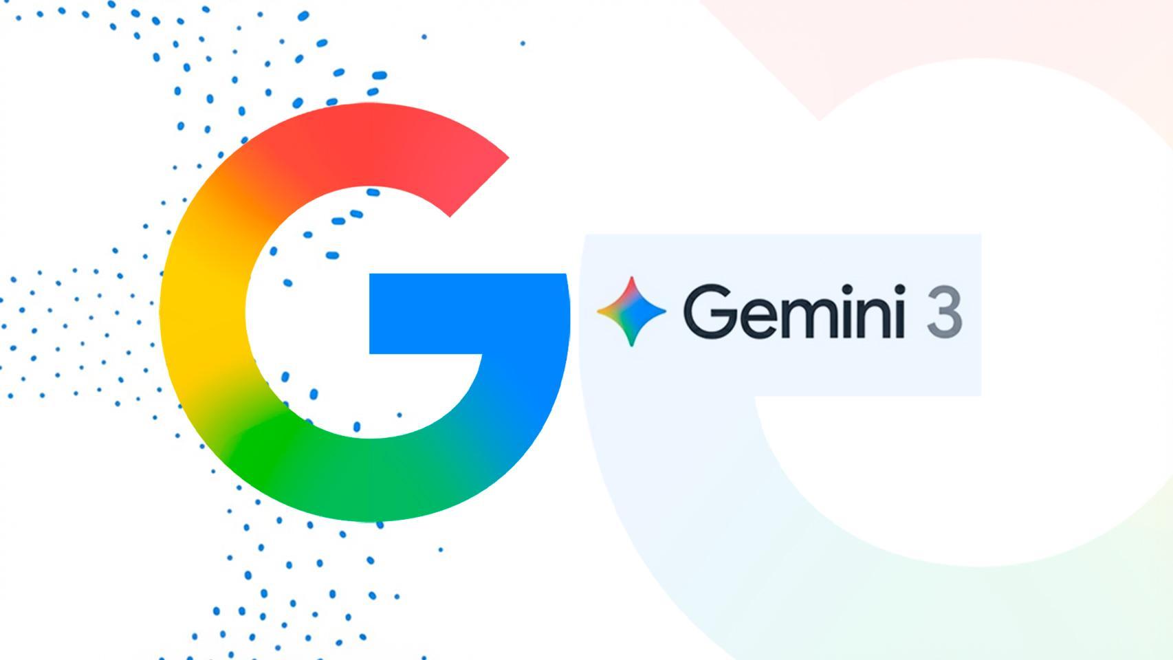 Fotomontaje inspirado en Gemini y Google
