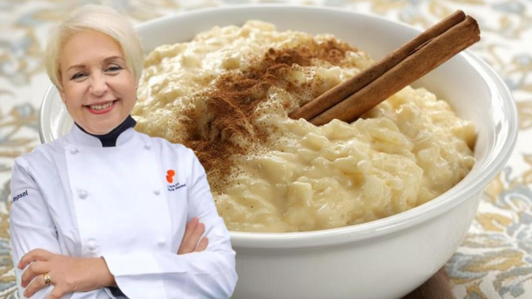 El arroz con leche de la chef Susi Díaz.