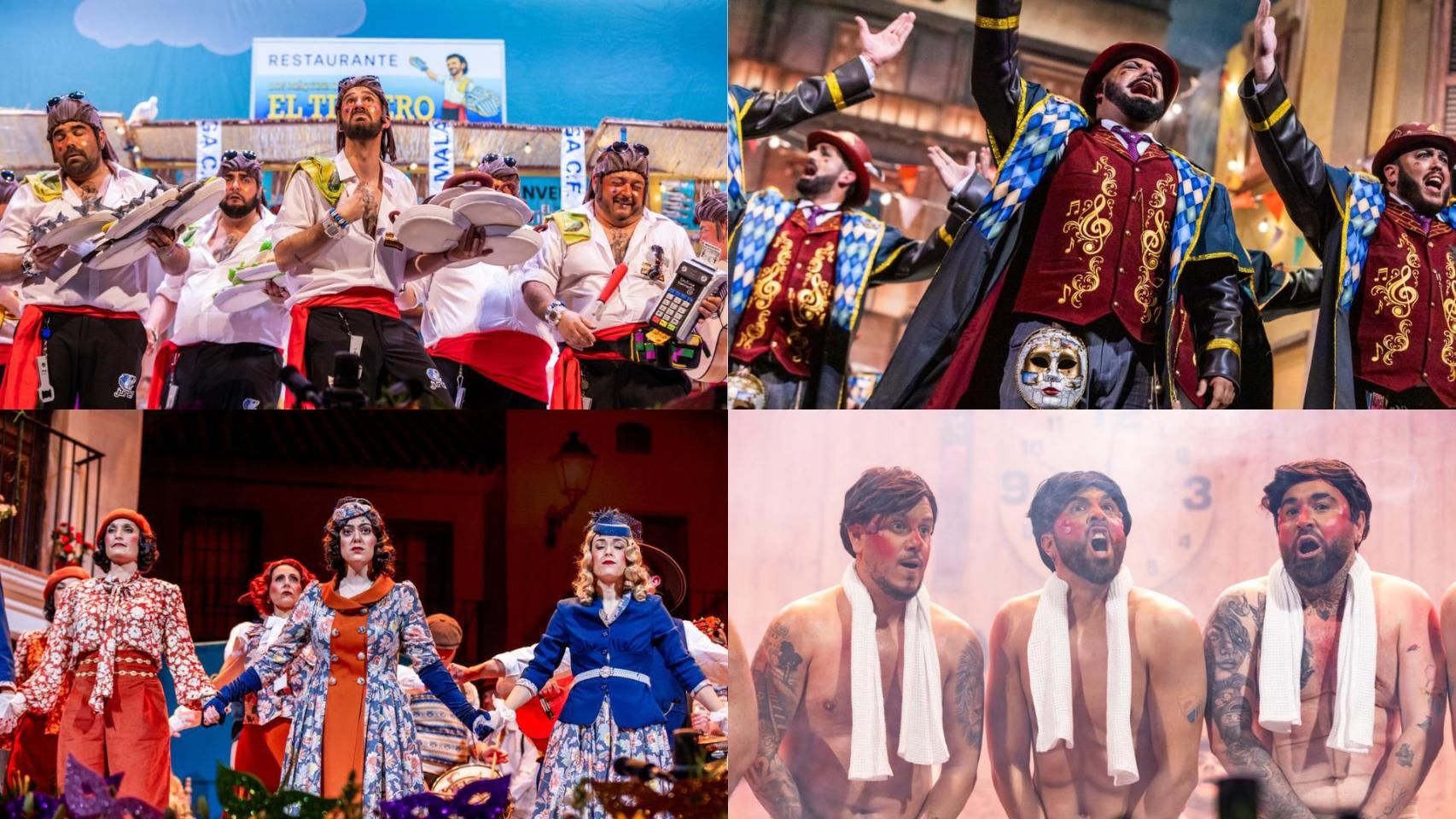 Estos son los finalistas del COAC del Carnaval de Málaga 2026.