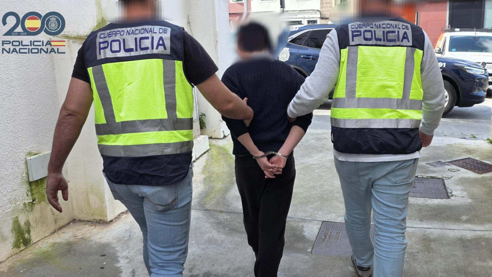 Imagen de la detención.