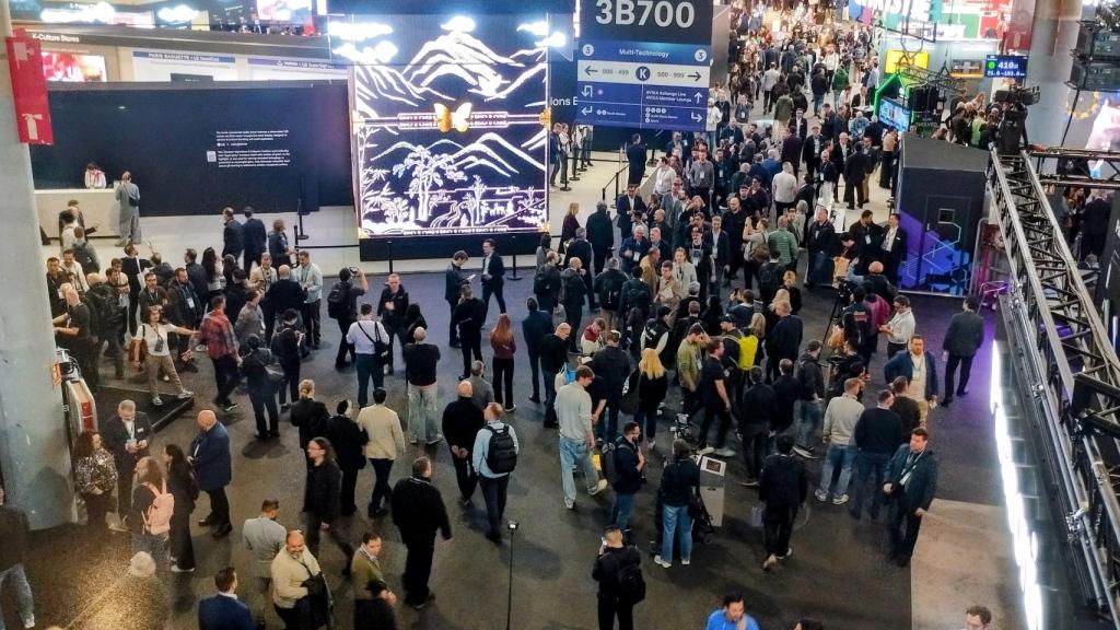 Vista general del evento ISE en Barcelona esta edición.