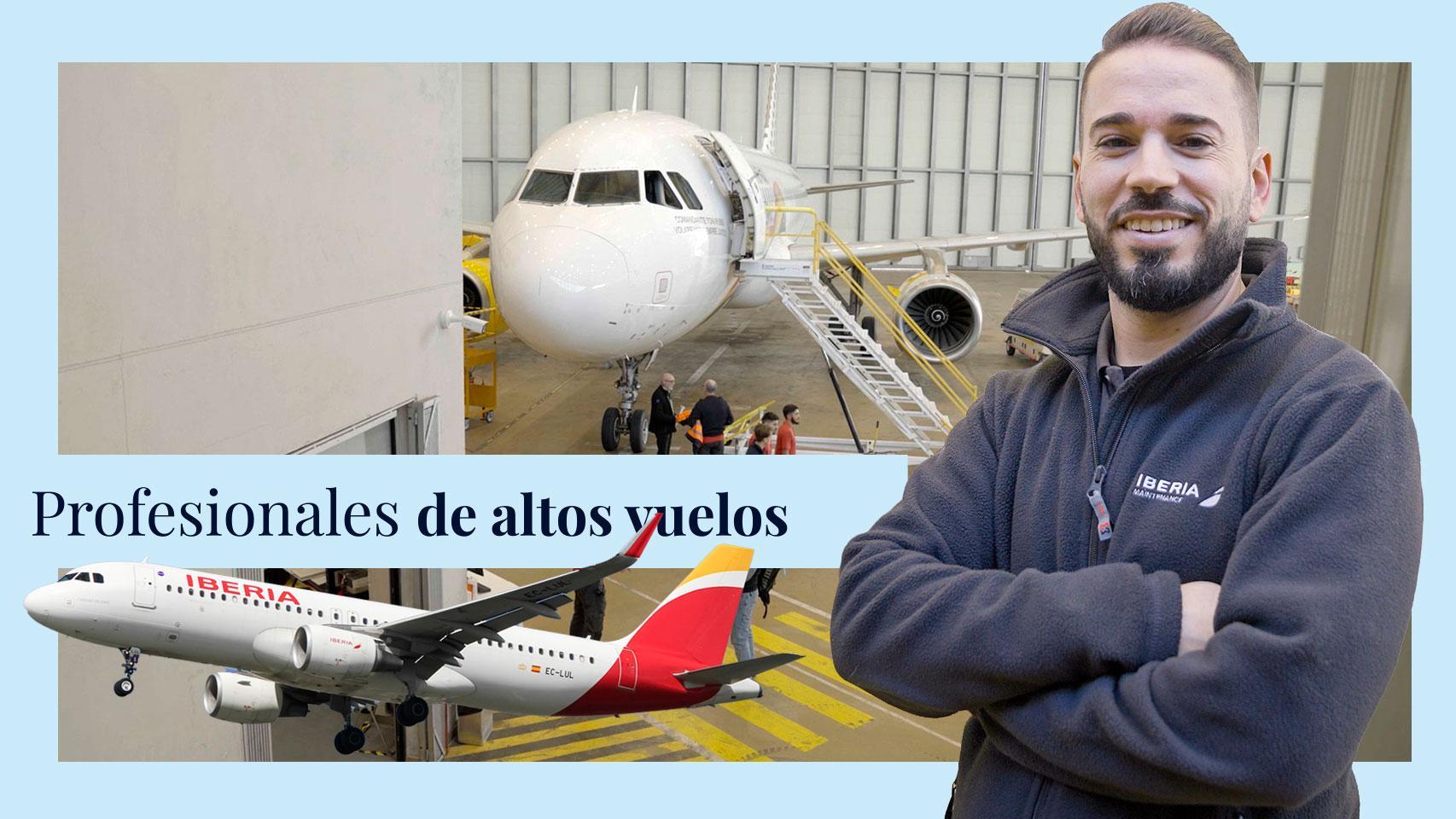 Una vida entre hangares: así nace la pasión por cuidar de los aviones