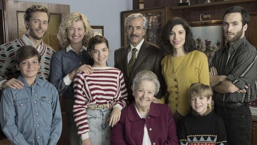 La familia Alcántara, en una de las últimas temporadas de 'Cuéntame cómo pasó'.