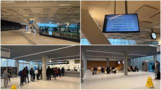 Segundo día sin trenes en Vigo con problemas para coger un bus: Al final viene a buscarme mi padre