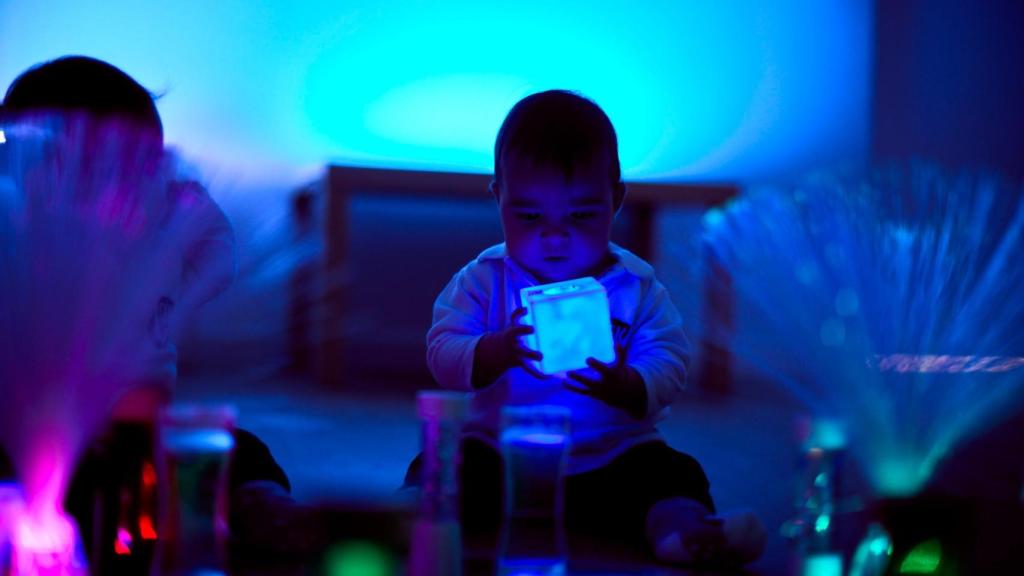 Un bebé en el SEK de Ciudalcampo.