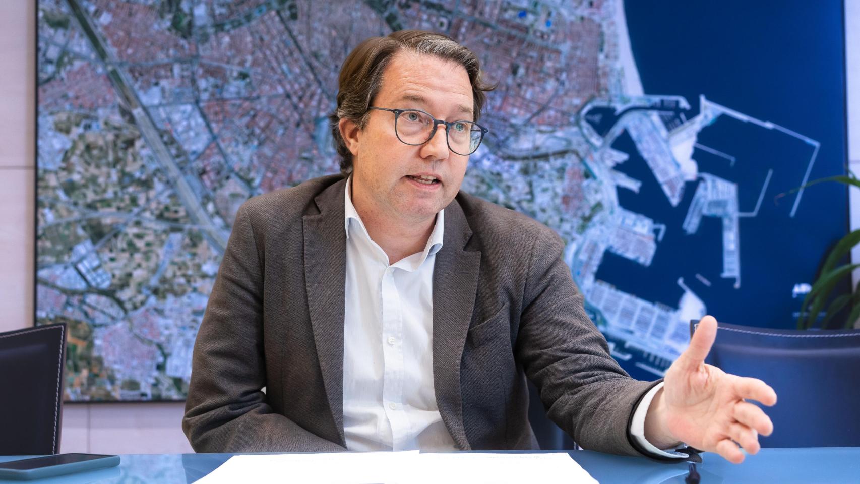 Juan Giner, concejal de Vivienda, Urbanismo y Licencias del Ayuntamiento de Valencia.