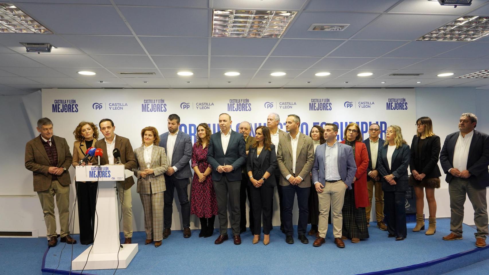 El PP de Valladolid presenta la candidatura para las elecciones autonómicas