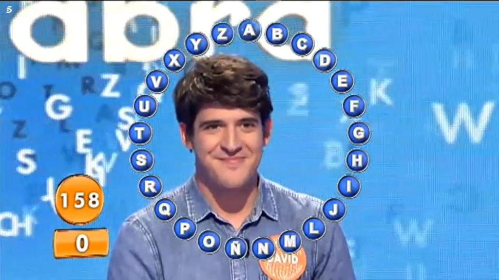 David Leo en Pasapalabra.