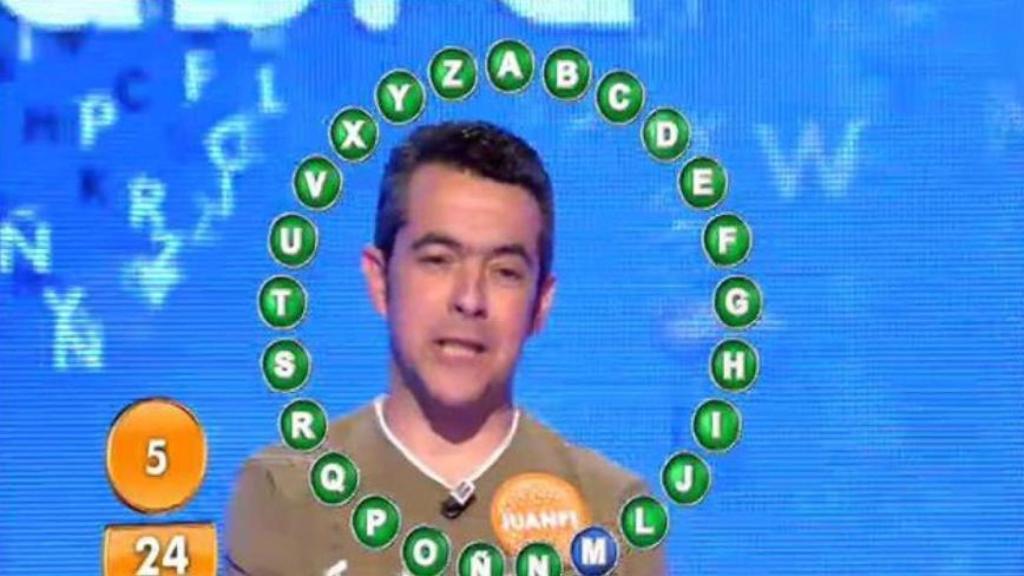 Juan Pedro Gómez Pasapalabra 2013.