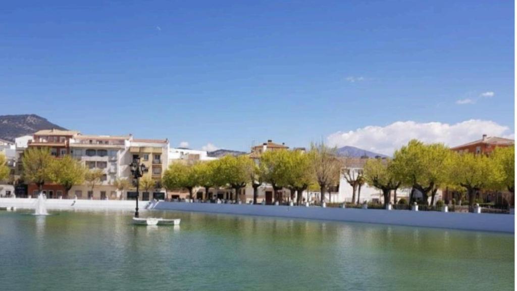 Charca de Pegalajar antes de su sequía.