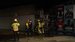 Imagen del cierre de las compuertas de Triana.