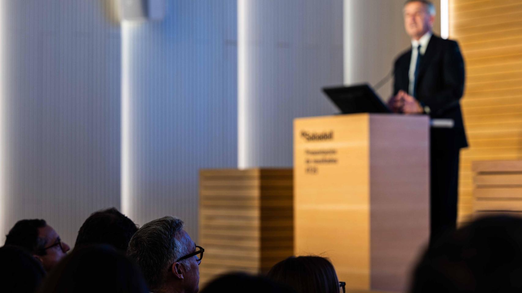 Marc Armengol asiste a la presentación de resultados 2025 de César González-Bueno, CEO de Banco Sabadell.