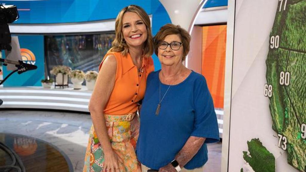 Savannah Guthrie junto a su madre Nancy Guthrie en 2023.