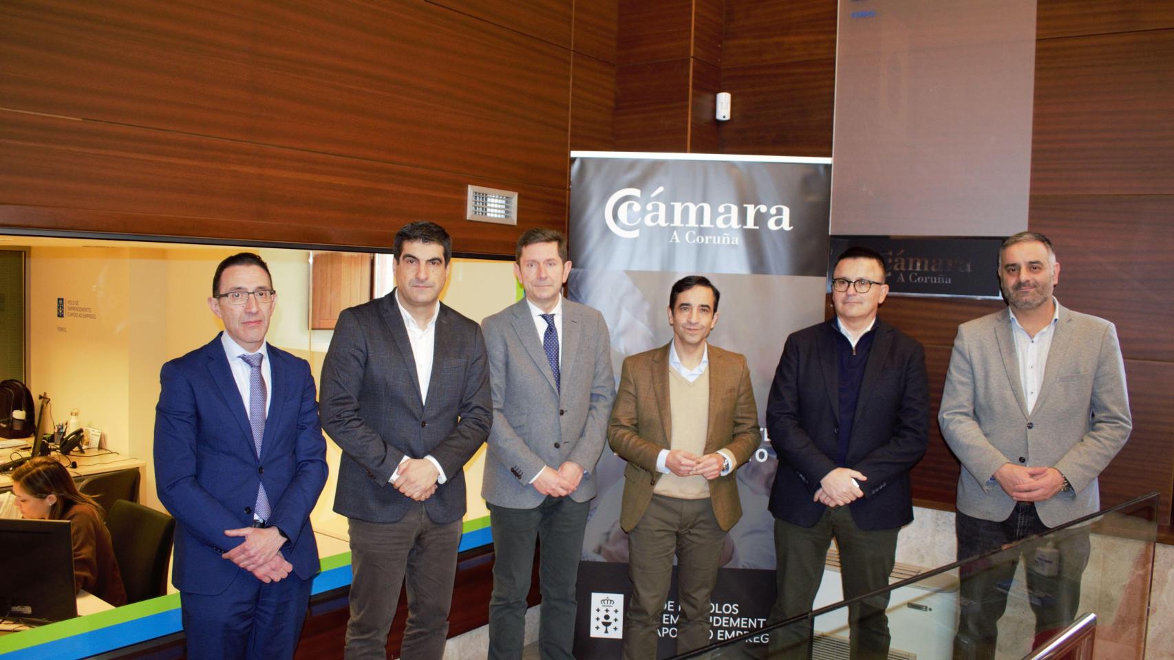 Instante de la visita.