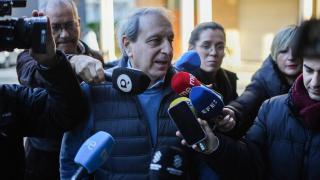 Alberto Martín Moratilla, este viernes en los juzgados de Catarroja. Jorge Gil / EP