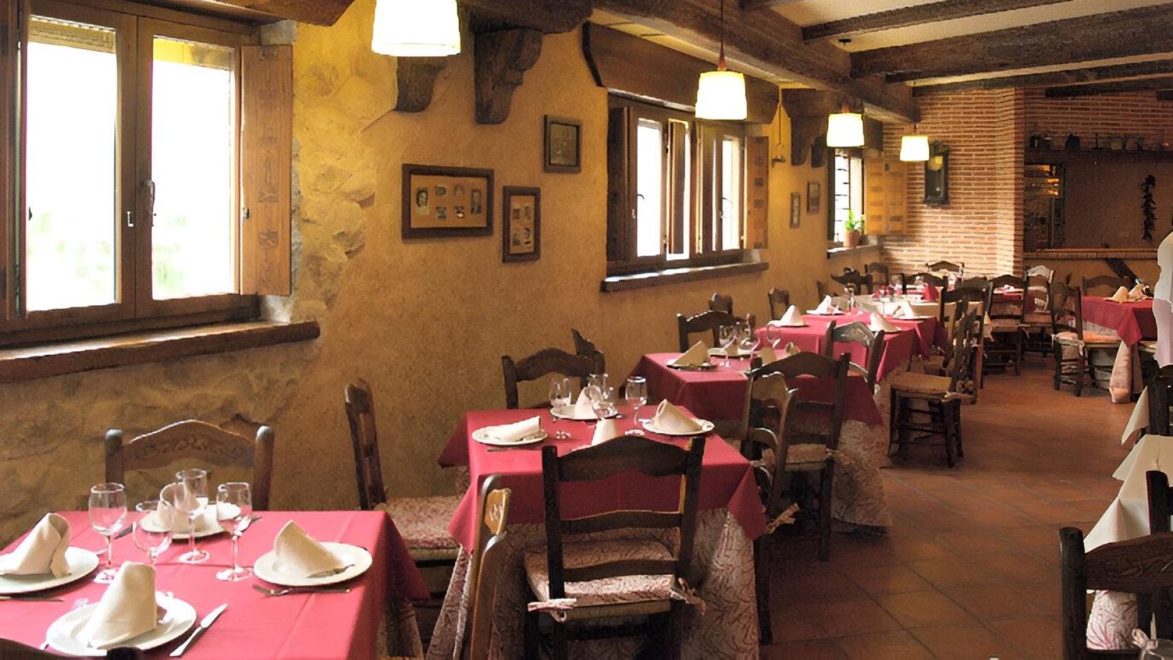 El comedor del restaurante.