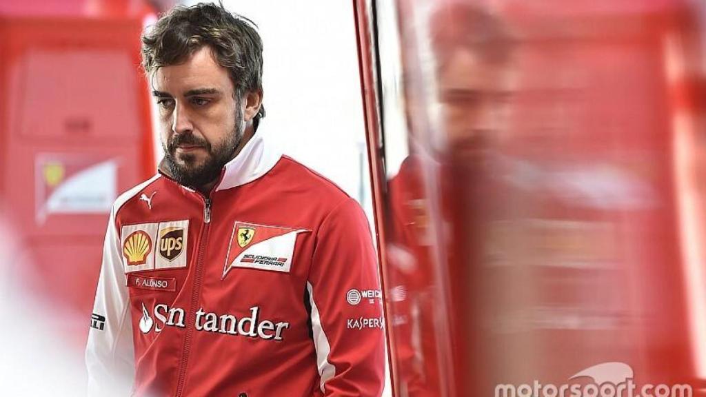 Fernando Alonso, durante su etapa en Ferrari.