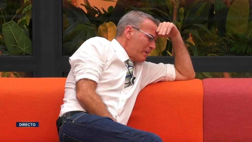 Carlos Lozano, entre lágrimas en 'GH DÚO'.