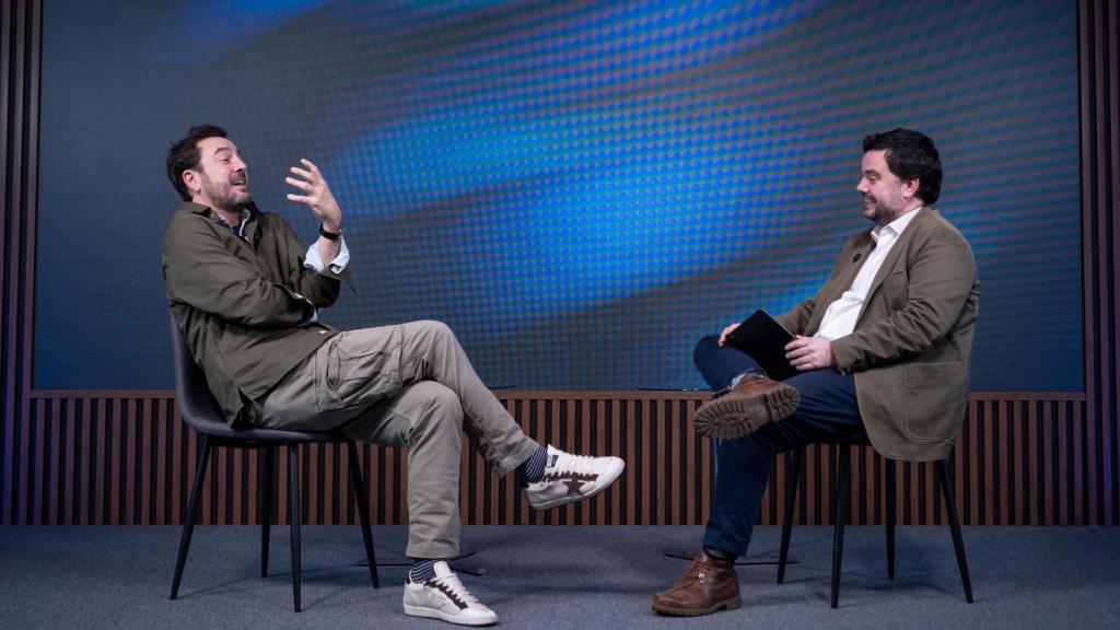 Jorge Bustos, copresentador de Herrera en Cope y Arturo Criado, subdirector de EL ESPAÑOL.