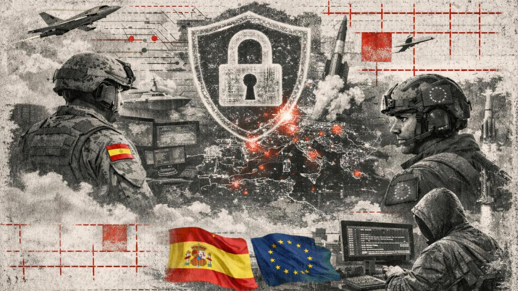 Ciberseguridad: defensa de Europa y España