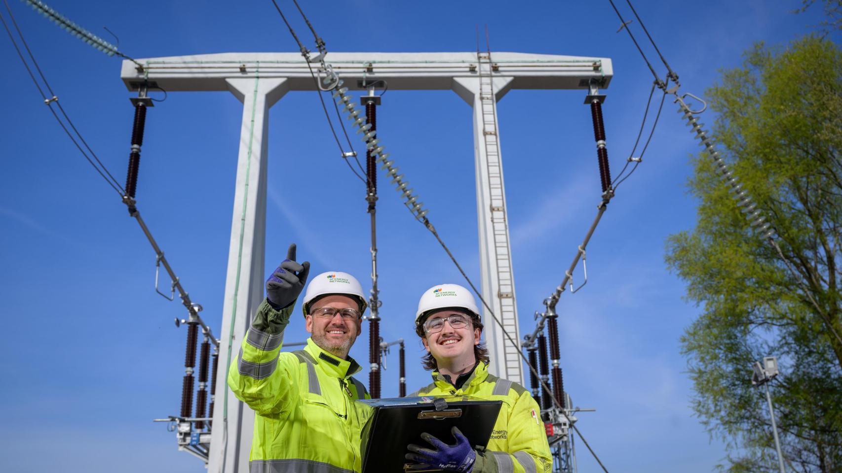 Operarios de Iberdrola