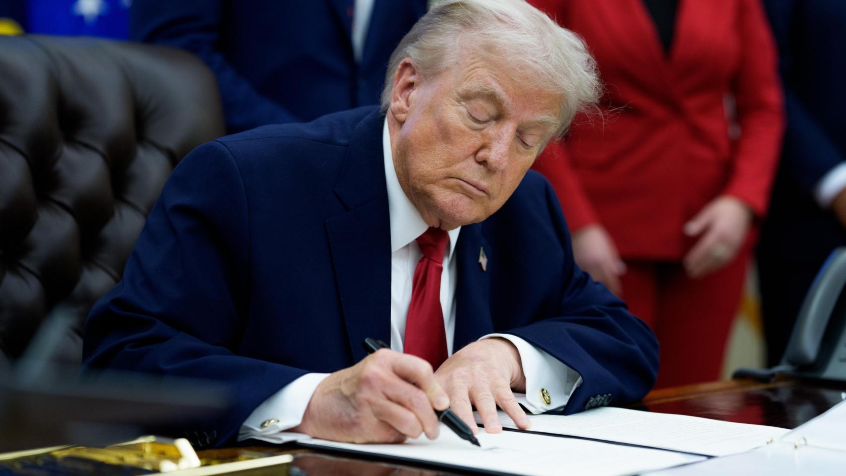 El presidente de EEUU, Donald Trump.