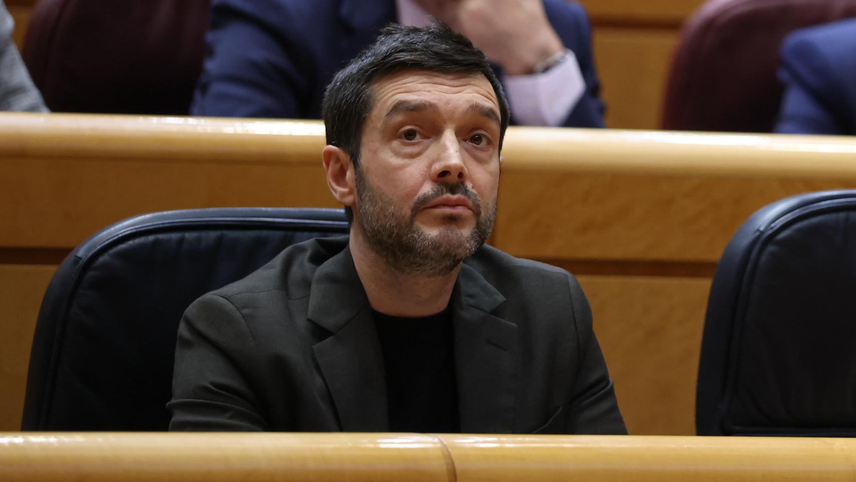 El ministro de Derechos Sociales, Consumo y Agenda 2030, Pablo Bustinduy, en el Senado.