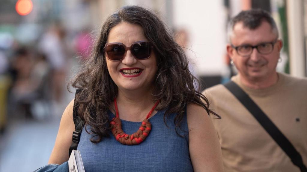 Mónica Oltra, el pasado octubre cuando asistió a un seminario feminista. Jorge Gil / EP