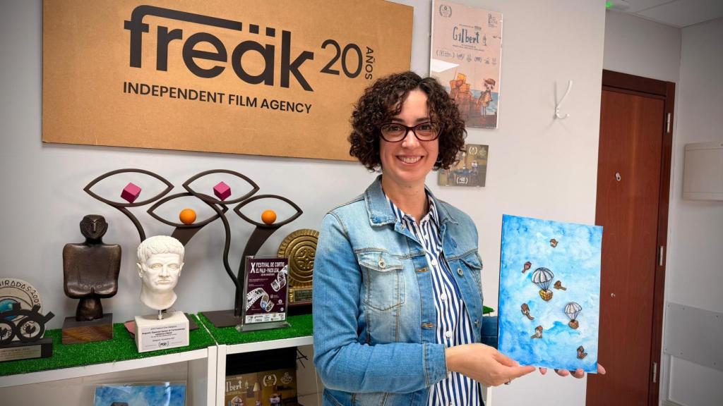 Mónica Gallego, productora del corto 'Gilbert'.