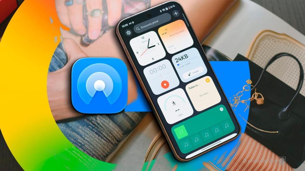 Fotomontaje inspirado en Google y Android