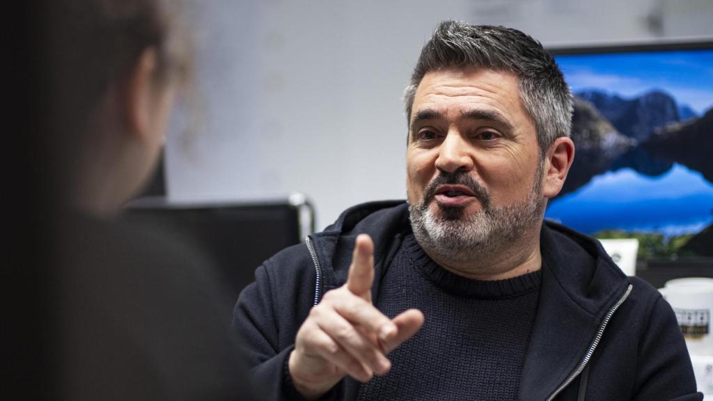 José Antonio Masegosa durante la entrevista con EL ESPAÑOL.