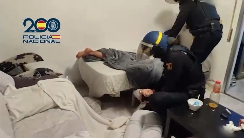 Vídeo de la operación Moflete, llevada a cabo por la Policía Nacional.