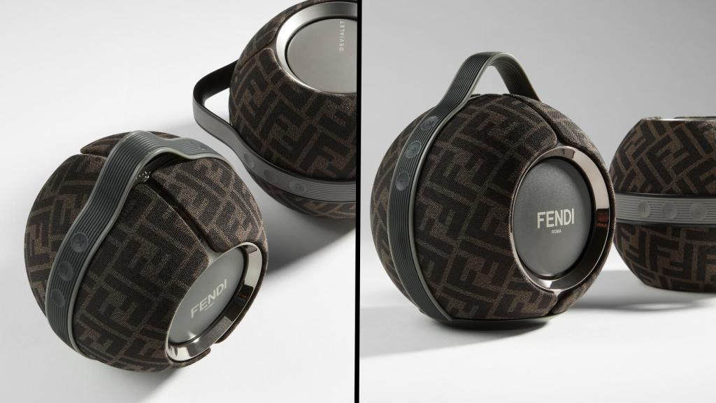 El altavoz portátil FENDI x DEVIALET Mania.