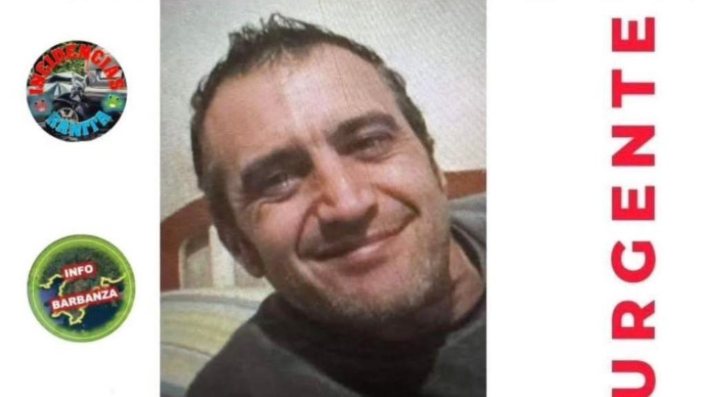 Julio Alberto L. D. desaparecido en Vilagarcía de Arousa.