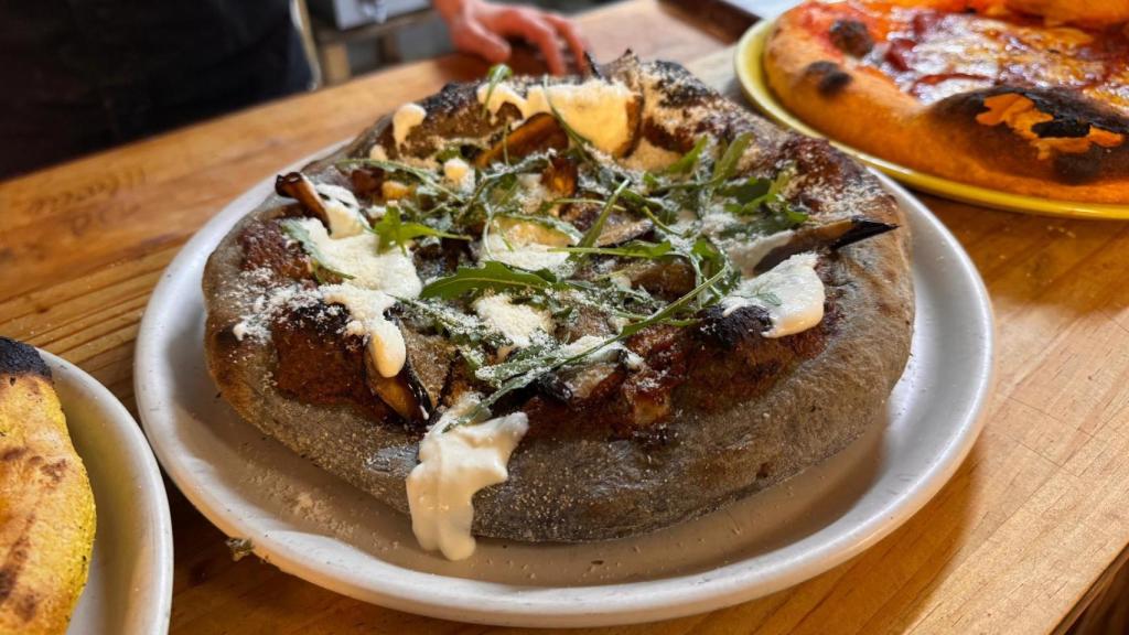 Pizza de Da Mario, en Vigo