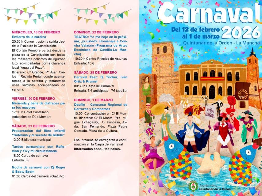 Programa de actividades.