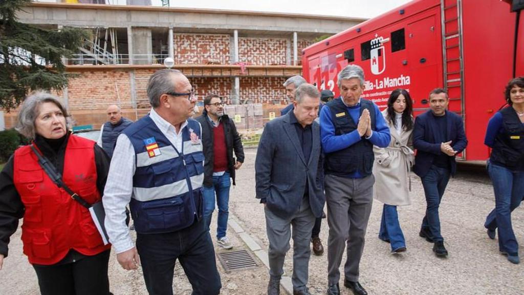 El delegado del Gobierno de España en Castilla-La Mancha, José Pablo Sabrido, ha acompañado a Page.