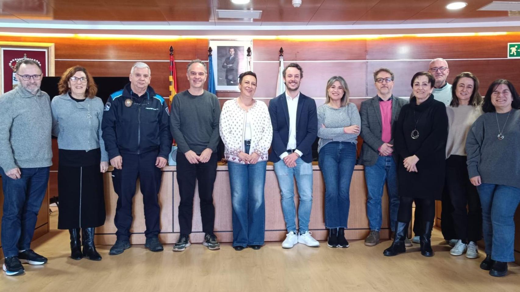 Mesa de negociación de Culleredo (A Coruña) para la nueva regulación de personal