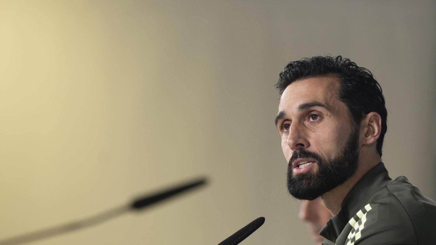Arbeloa, en la rueda de prensa previa al partido contra el Valencia.