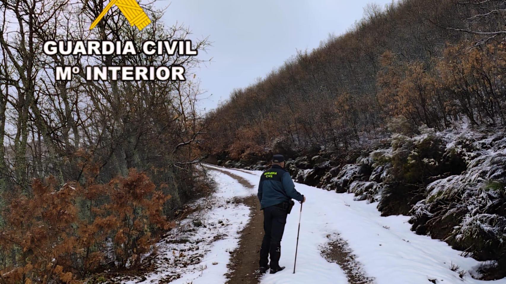 Imagen de la búsqueda del anciano en Noceda del Bierzo.