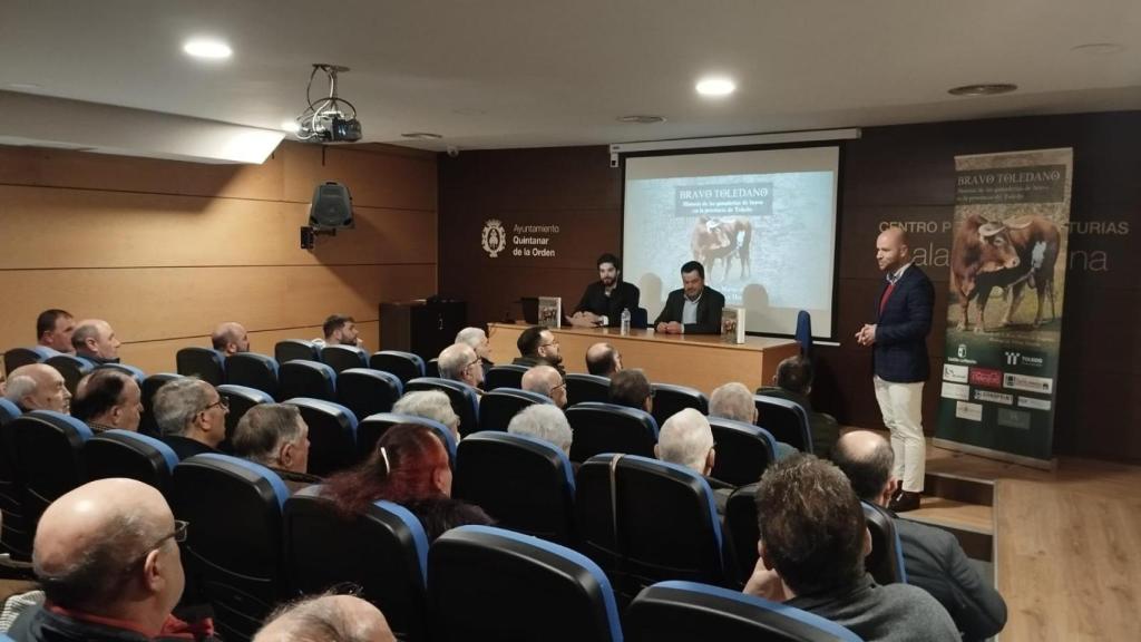 Un momento de la presentación.