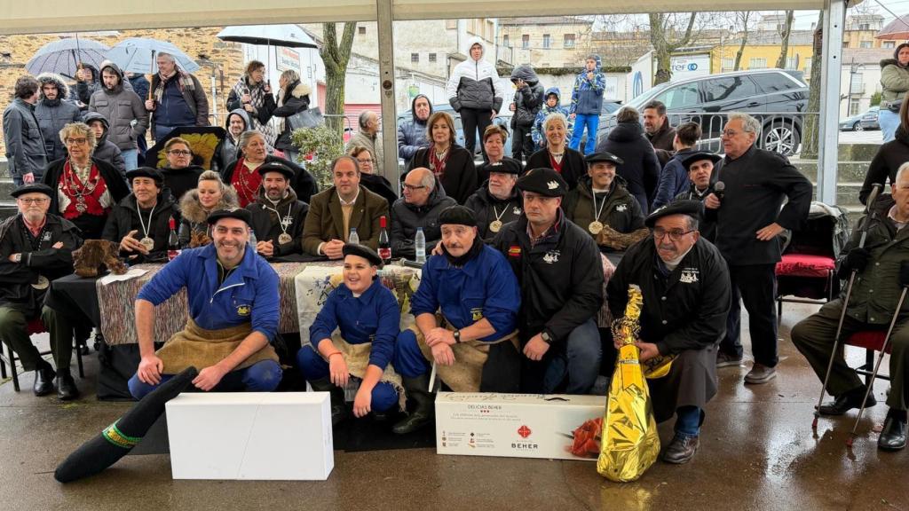 Primera jornada de la matanza 2026 en Guijuelo